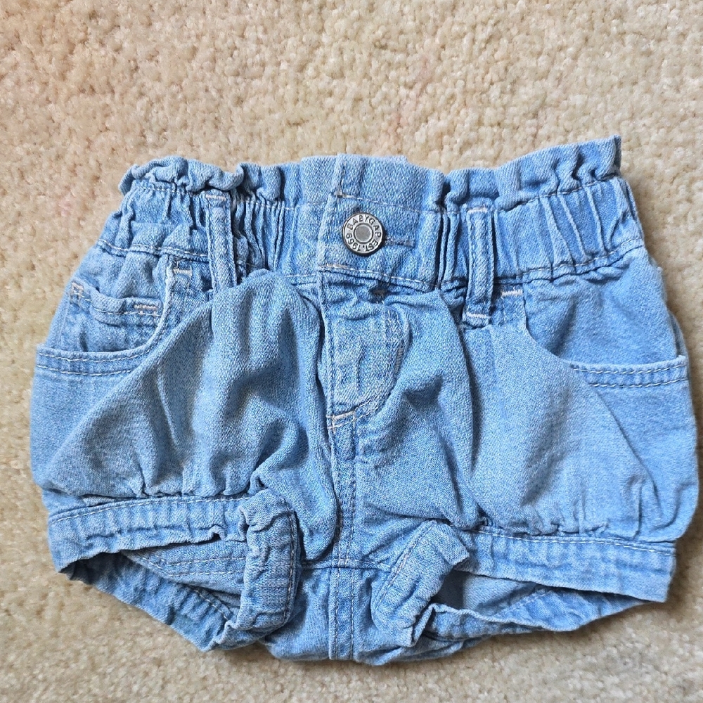 Stylish Blue Denim Kids Shorts